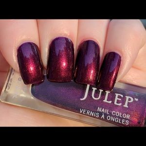 Brand New Julep Peyton Dark Burgundy Shimmer